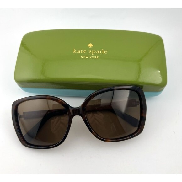 KATE SPADE NEW YORK DARILYNN/S CX4 GOLD AUTHENTIC SUNGLASSES 58-16 main image 4
